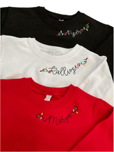 Load image into Gallery viewer, Embroidered Twinkle Crewneck