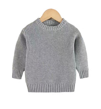 Load image into Gallery viewer, Personalized Hand Embroidered Custom Baby and Toddler Chunky Sweater