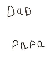 Load image into Gallery viewer, Custom handwriting hats