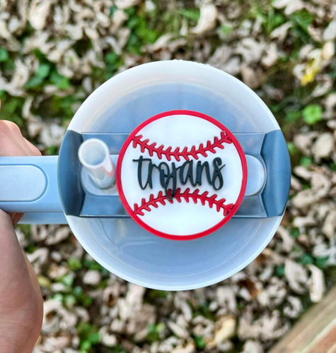 Personalized Sports Tumbler Topper