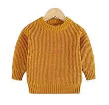 Load image into Gallery viewer, Personalized Hand Embroidered Custom Baby and Toddler Chunky Sweater