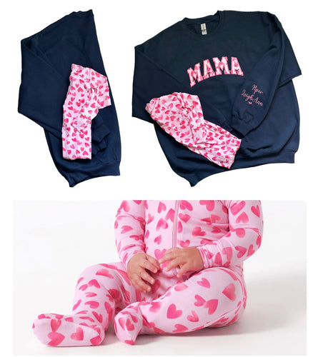 Custom Embroidered Keepsake Crews