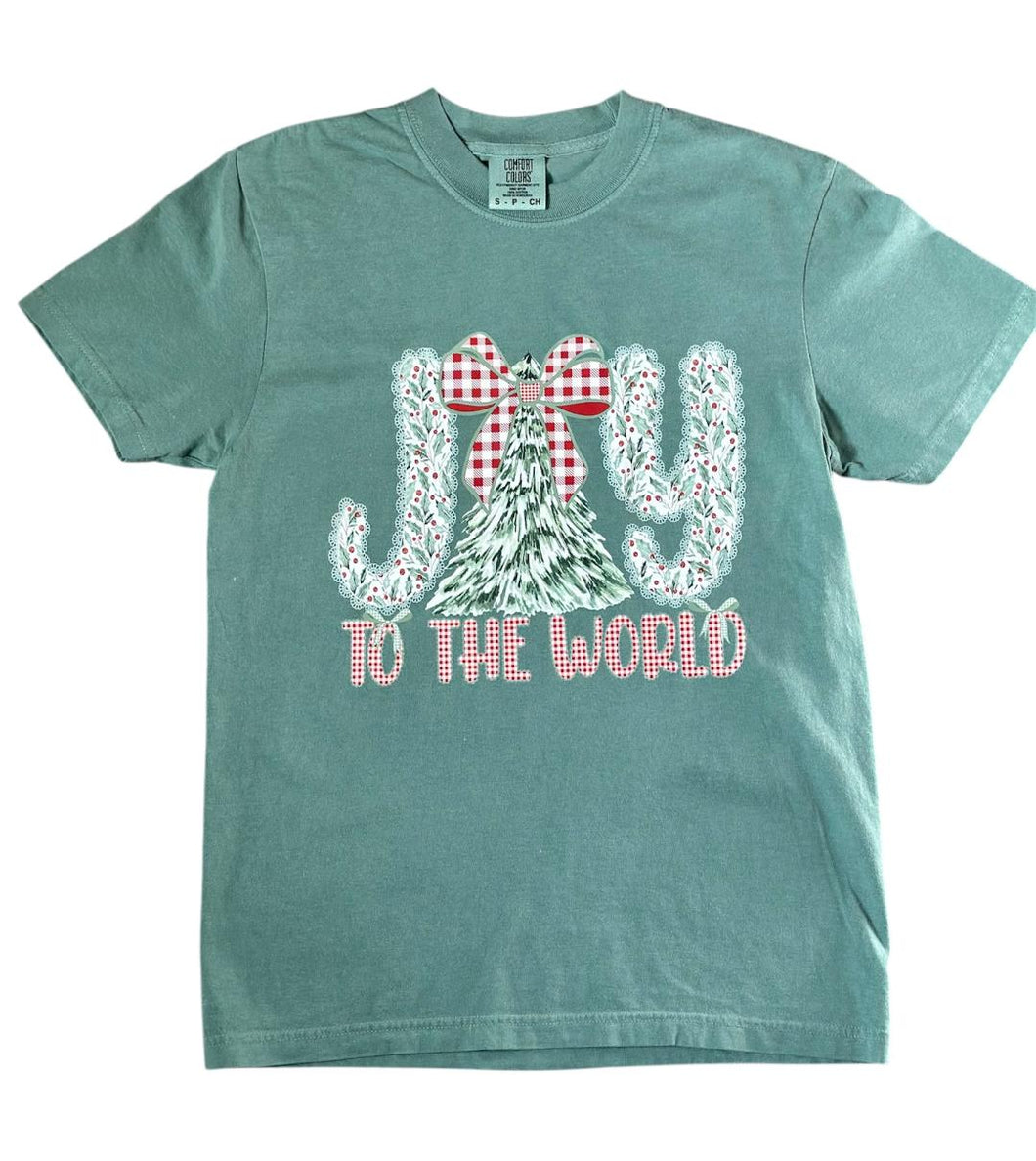 Joy to the World Christmas Tee