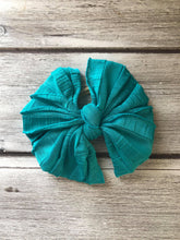 Load image into Gallery viewer, Sea Mist Big Messy &amp; Mini Messy Ruffle Bows
