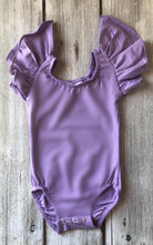 Load image into Gallery viewer, Solid Pastel Flutter Sleeved Leos (six color options)