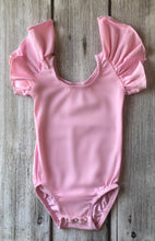 Load image into Gallery viewer, Solid Pastel Flutter Sleeved Leos (six color options)