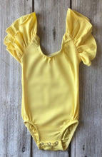 Load image into Gallery viewer, Solid Pastel Flutter Sleeved Leos (six color options)