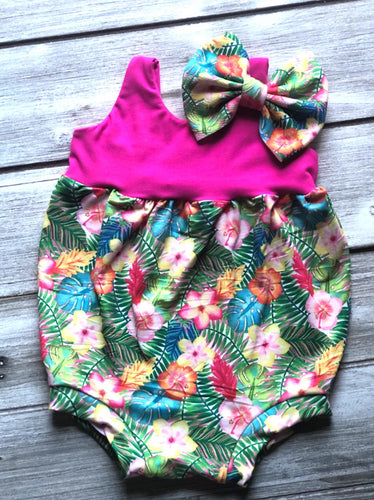 Hawaiian Tropic Bubble Romper