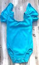 Load image into Gallery viewer, Solid Flutter Sleeved Leos (four color options)