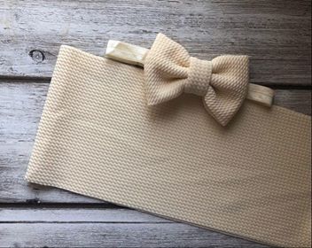 Oatmeal Bow Ties, BB Clips, BB Nylons & Piggies