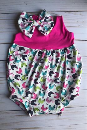 Down on the Farm Rompers