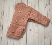 Load image into Gallery viewer, Oversized Pom Cardigans