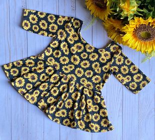 3/4 Sleeved Peplum
