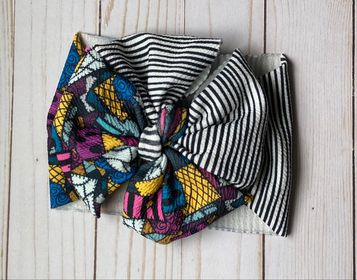 When Jack Met Sally Big Messy Headwrap