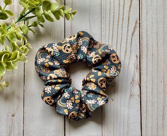 Groovy Pumpkin Scrunchies