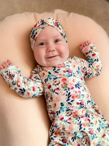 Mommy & Me Fall Floral Twist