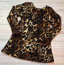 Load image into Gallery viewer, Be Wild Long Sleeved Tee Shirt Dress