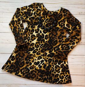 Be Wild Long Sleeved Tee Shirt Dress