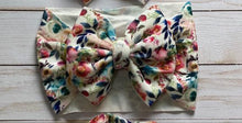 Load image into Gallery viewer, Velvet Fall Floral Headwrap