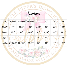 Lace Dusters