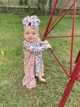 Load image into Gallery viewer, Fall Floral Long Sleeved Tee Shirt Dress