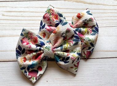 Fall Floral BB Clips, BB Nylon & Piggies