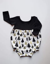 Load image into Gallery viewer, Deck the Halls Long Sleeved Bubble Rompers (8 available print options)