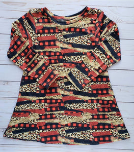 Deck the Halls Long Sleeved Tee Shirt Dresses (8 available print options)
