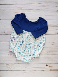 Deck the Halls Long Sleeved Bubble Rompers (8 available print options)
