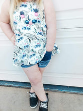 Load image into Gallery viewer, Boho Sleevless Peplum
