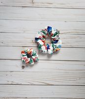 Fiesta & Fiesta Flora Mommy & Me Scrunchies
