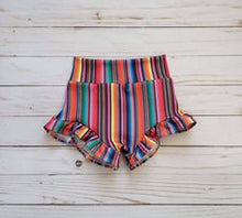 Load image into Gallery viewer, Fiesta &amp; Fiesta Floral Ruffled Bummies