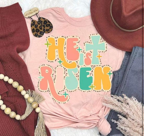 He Is Risen Mommy Tee