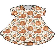 Load image into Gallery viewer, Autumn Tee Shirt Dress