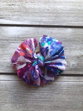 Load image into Gallery viewer, Floral Watercolor Big Messy &amp; Mini Messy Ruffle Bows