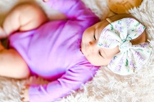 Grow With Me Milestone Bows