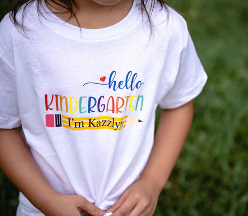 First Day of School Tee Shirt