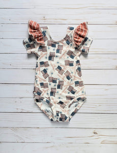 Flutter Sleeved Leos