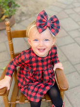 Load image into Gallery viewer, Buffalo Plaid High Low Tunic (Two Color Options Available)