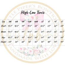 Load image into Gallery viewer, Touchdown High Low Tunic (Long &amp; Short Sleeved)