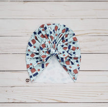 Load image into Gallery viewer, Printed Swim Turbans