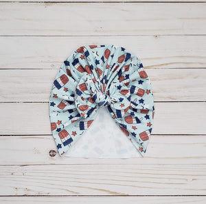 Printed Swim Turbans