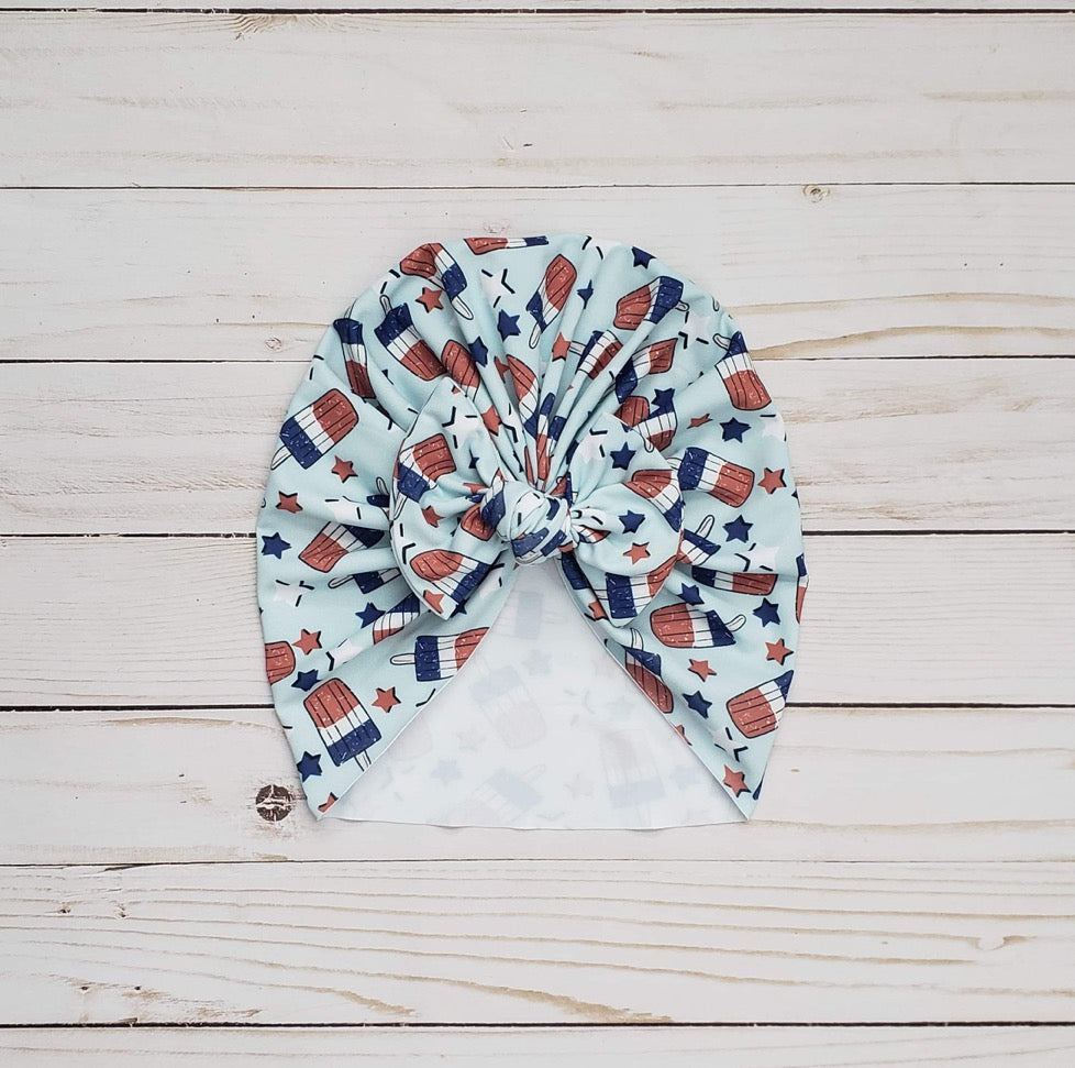 Printed Swim Turbans