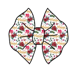 Personalized Christmas Bow
