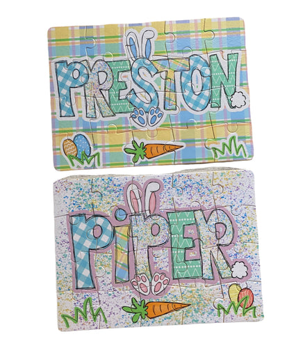 Personalized Easter Puzzle
