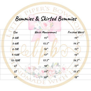 Touchdown Ruffled Bummies