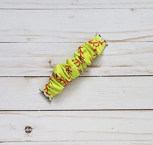 Baseball & Softball scrunchie watchbands