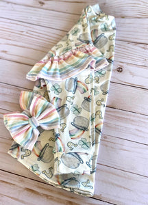 Ruffled Oversize Tee
