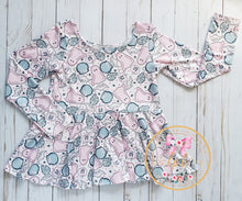 Load image into Gallery viewer, Long Sleeved Peplum