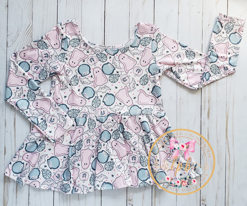 Long Sleeved Peplum